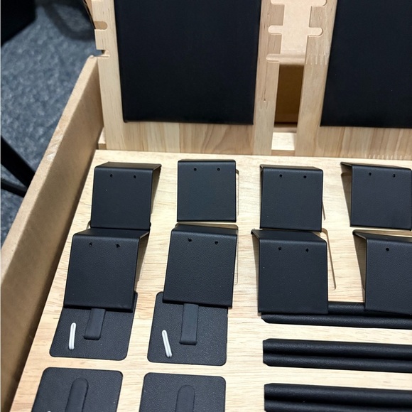 Bamboo wooden jewelry display - Picture 4 of 7